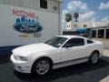 2013 Performance White Ford Mustang V6 Coupe  photo #1