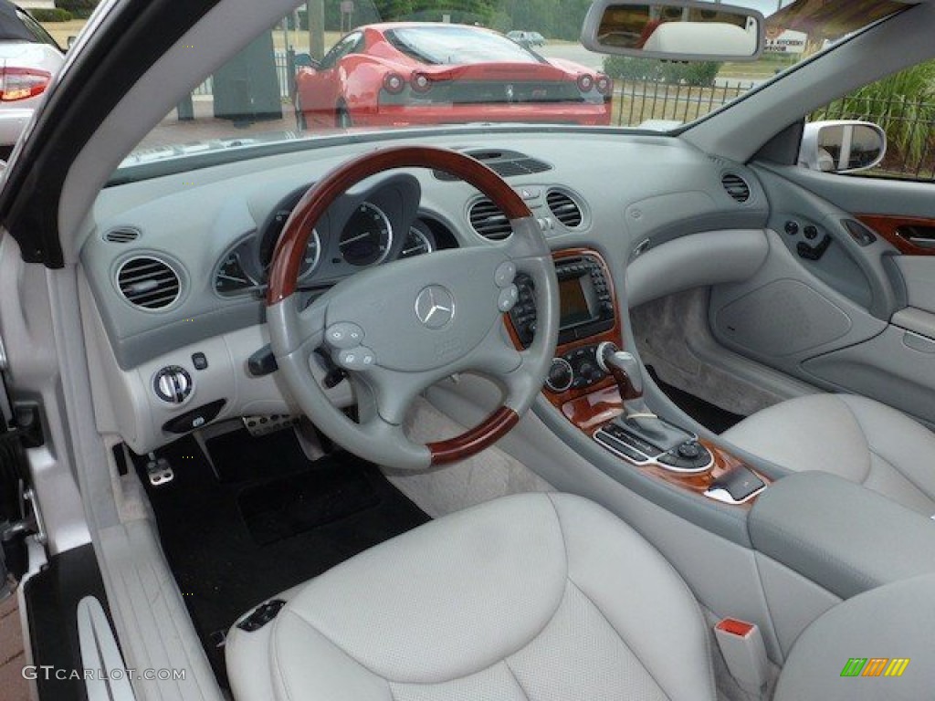 Ash Interior 2004 Mercedes-Benz SL 500 Roadster Photo #68049361