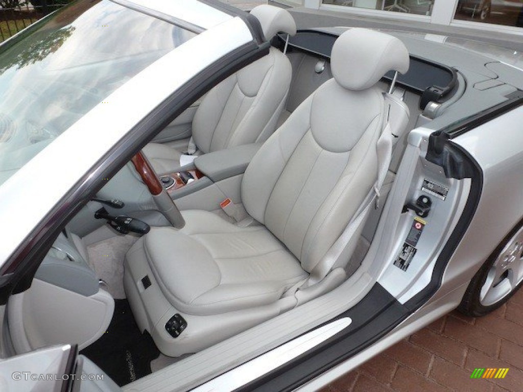 Ash Interior 2004 Mercedes-Benz SL 500 Roadster Photo #68049382