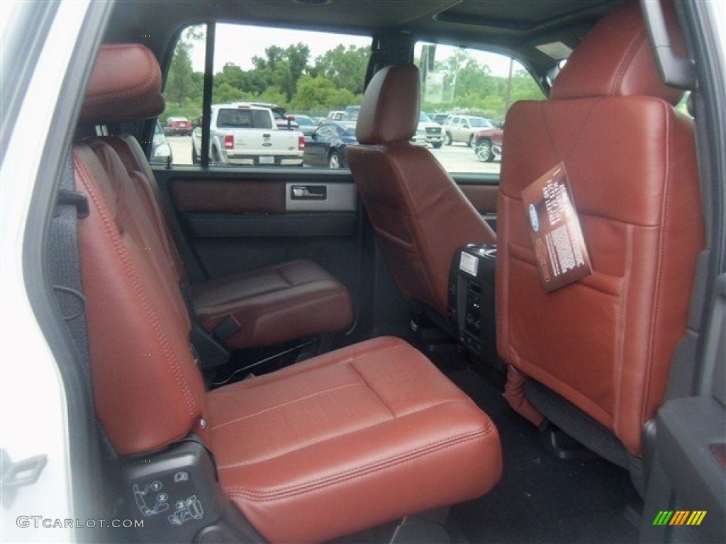 2012 Ford Expedition EL King Ranch Rear Seat Photo #68049988