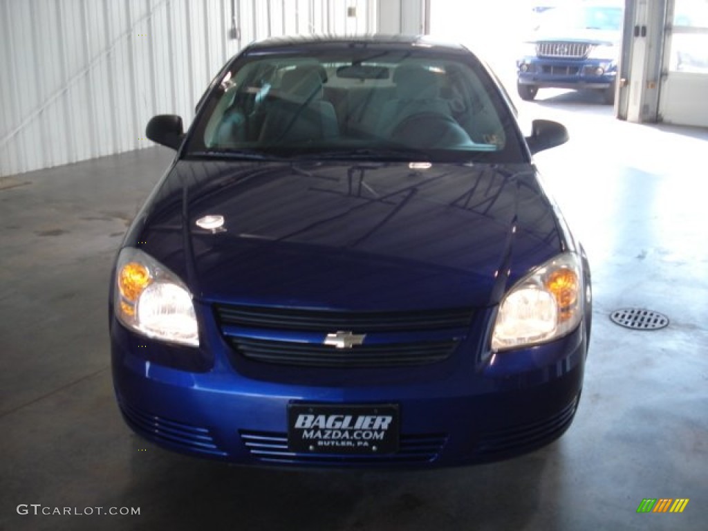 2007 Cobalt LS Coupe - Laser Blue Metallic / Gray photo #3