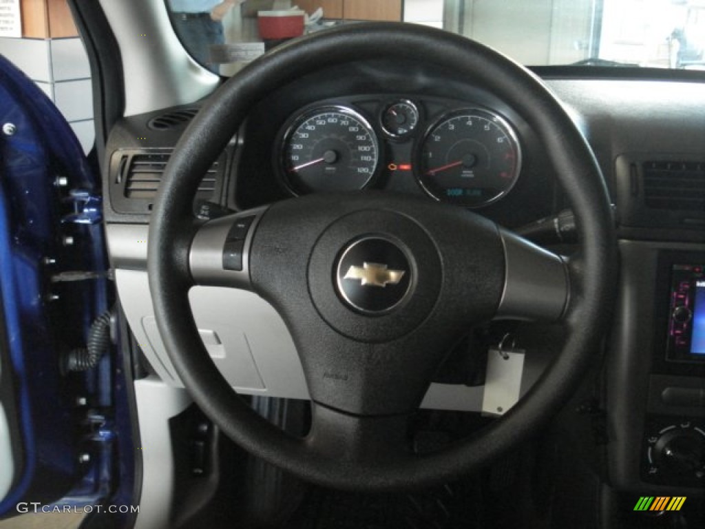 2007 Cobalt LS Coupe - Laser Blue Metallic / Gray photo #21