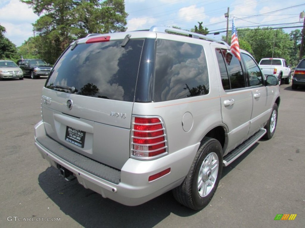 2004 Mountaineer V8 Premier AWD - Silver Birch Metallic / Midnight Grey photo #7