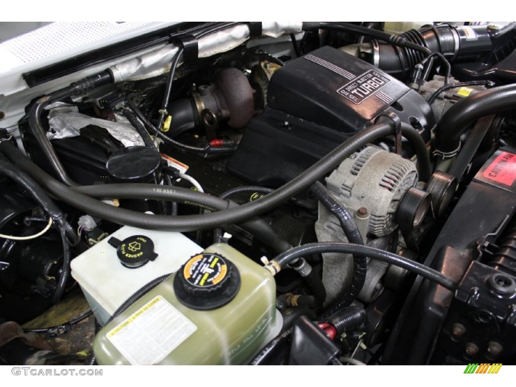 1996 Ford F350 XL Crew Cab 4x4 Engine Photos