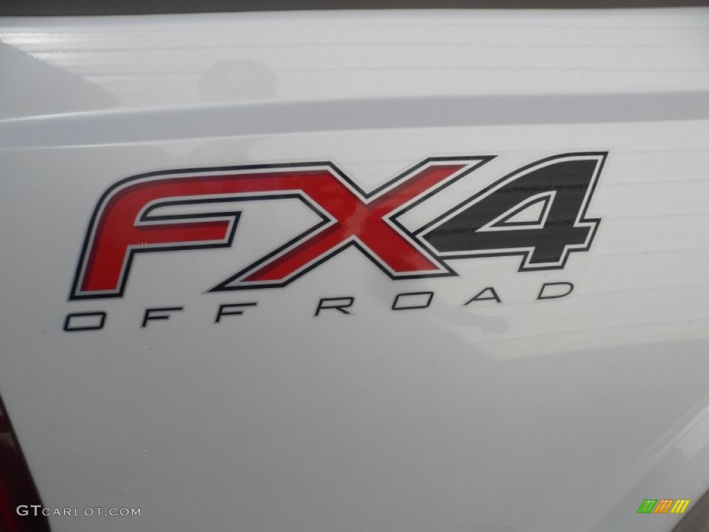 2012 F250 Super Duty King Ranch Crew Cab 4x4 - White Platinum Metallic Tri-Coat / Chaparral Leather photo #14