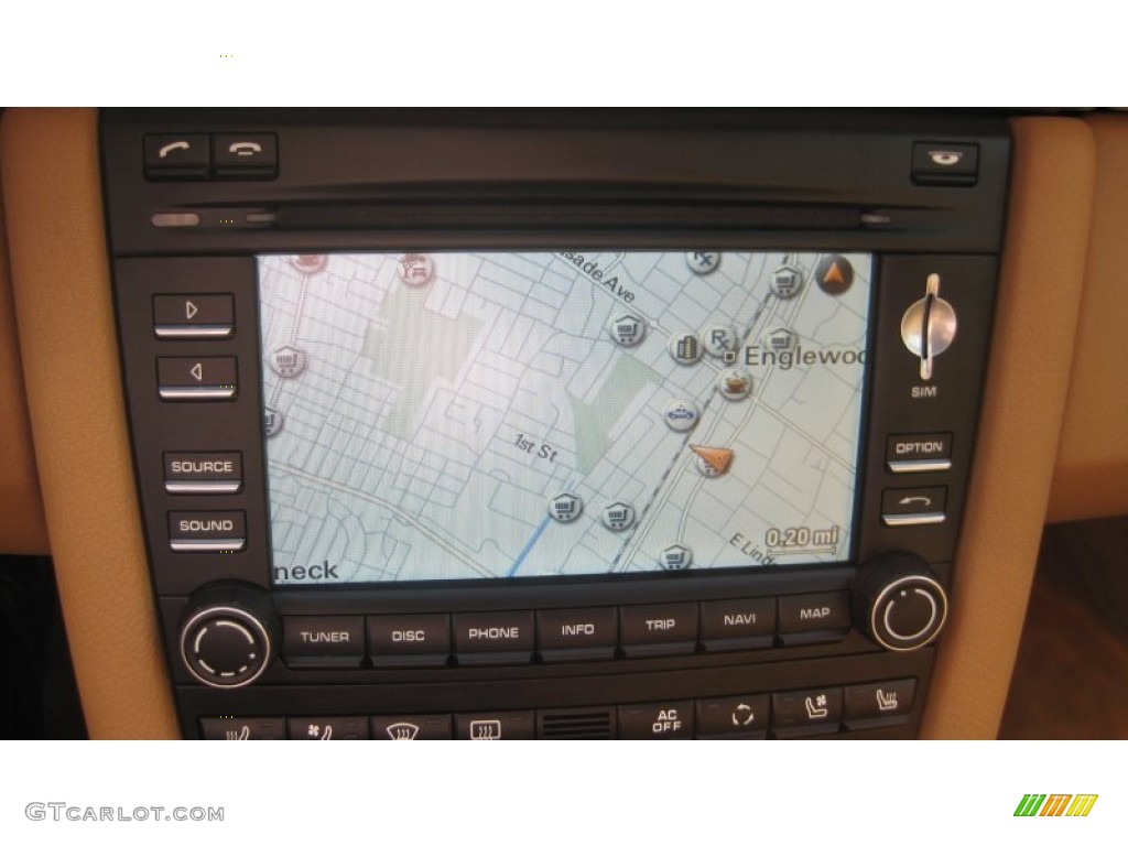2011 Porsche 911 Carrera 4S Cabriolet Navigation Photos