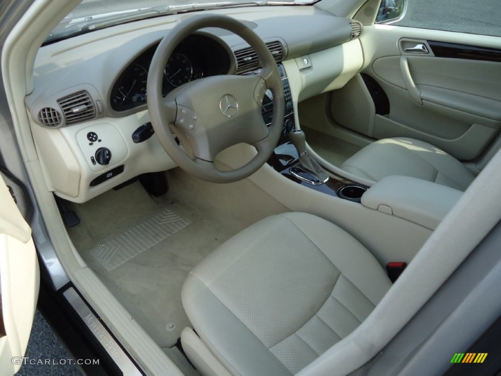 Stone Interior 2006 Mercedes-Benz C 280 4Matic Luxury Photo #68054393