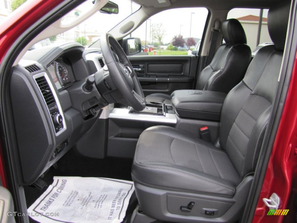 2011 Ram 1500 Sport Crew Cab 4x4 - Deep Cherry Red Crystal Pearl / Dark Slate Gray/Medium Graystone photo #8