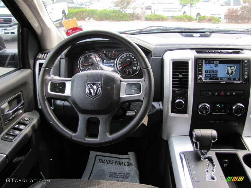 2011 Ram 1500 Sport Crew Cab 4x4 - Deep Cherry Red Crystal Pearl / Dark Slate Gray/Medium Graystone photo #9