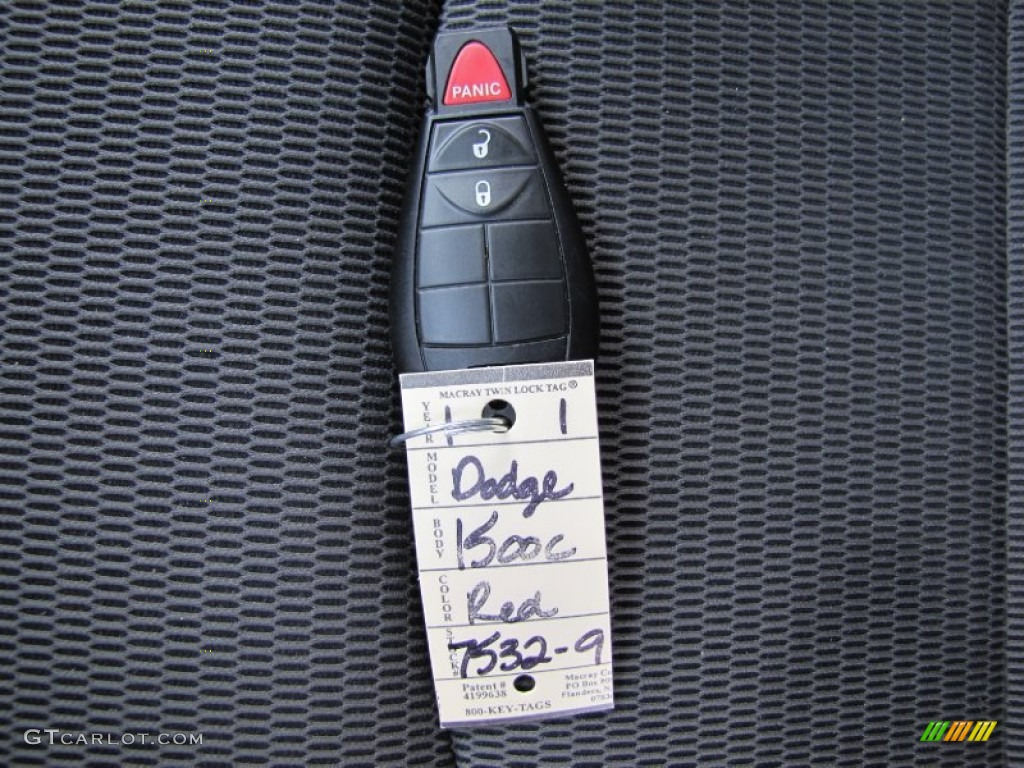 2011 Ram 1500 Sport Crew Cab 4x4 - Deep Cherry Red Crystal Pearl / Dark Slate Gray/Medium Graystone photo #38