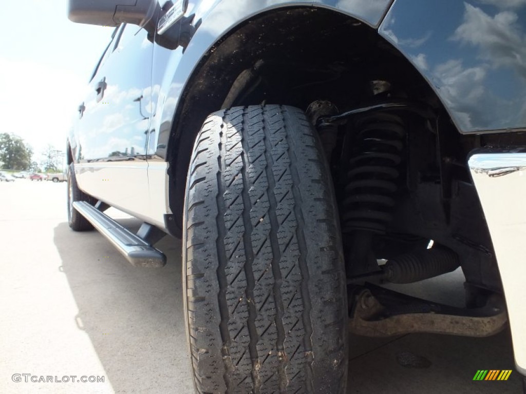 2006 F150 XLT SuperCrew - Black / Medium/Dark Flint photo #47