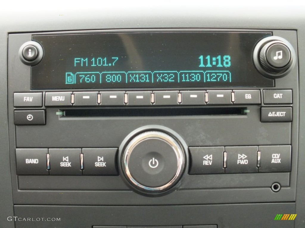 2011 GMC Sierra 2500HD SLE Crew Cab Audio System Photos
