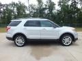 2013 Ingot Silver Metallic Ford Explorer XLT  photo #2