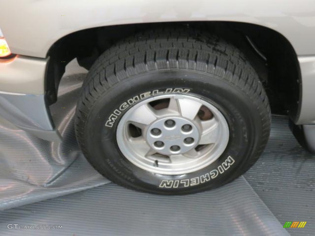 2003 Suburban 1500 LT - Light Pewter Metallic / Tan/Neutral photo #4