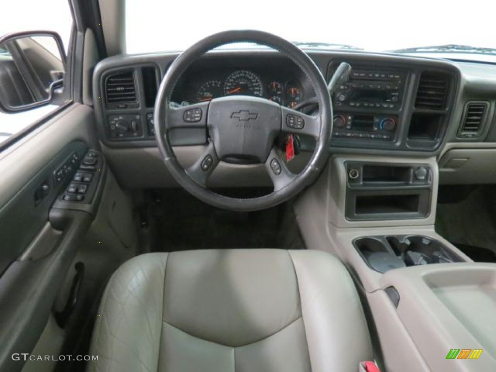 2003 Suburban 1500 LT - Light Pewter Metallic / Tan/Neutral photo #5