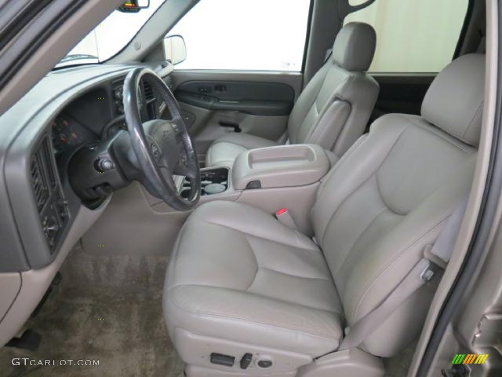 2003 Suburban 1500 LT - Light Pewter Metallic / Tan/Neutral photo #9