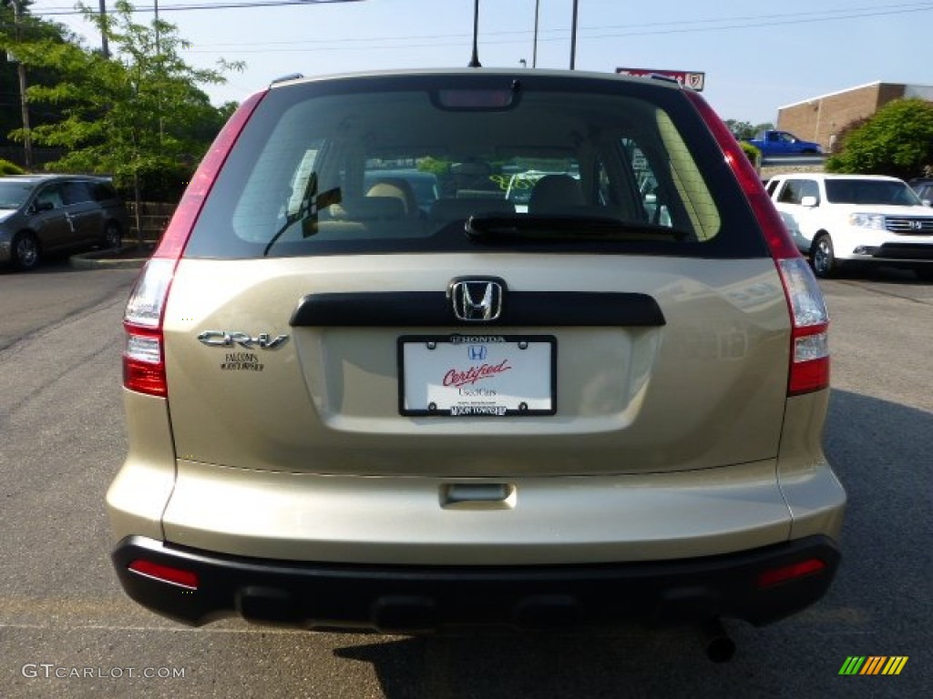 2009 CR-V LX - Borrego Beige Metallic / Ivory photo #4
