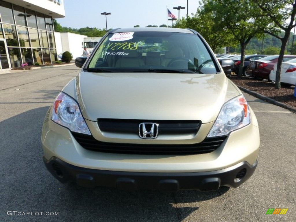 2009 CR-V LX - Borrego Beige Metallic / Ivory photo #8