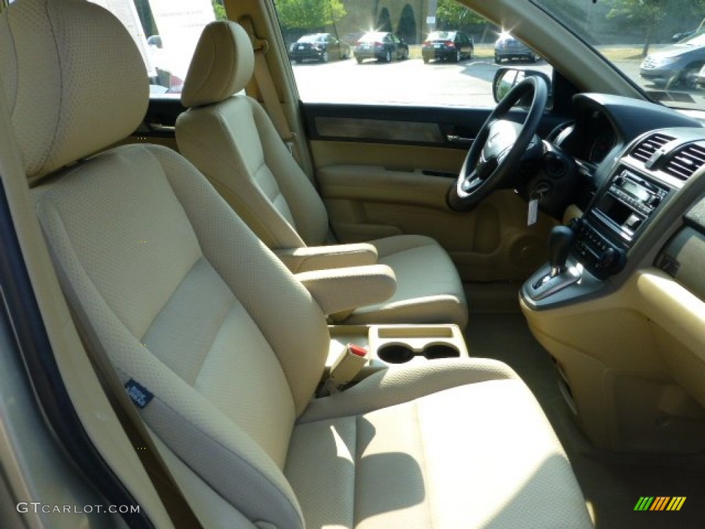 2009 CR-V LX - Borrego Beige Metallic / Ivory photo #10