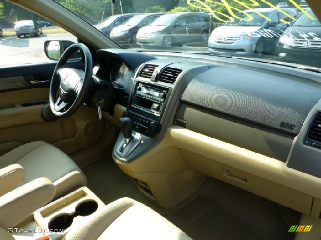 2009 CR-V LX - Borrego Beige Metallic / Ivory photo #11