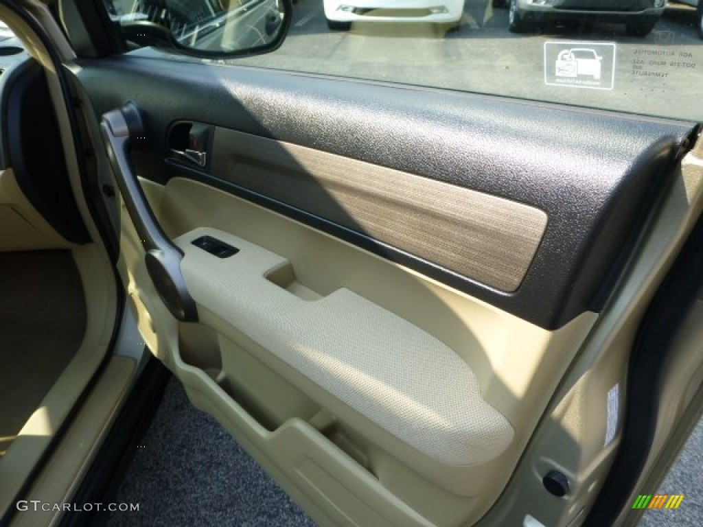 2009 CR-V LX - Borrego Beige Metallic / Ivory photo #12