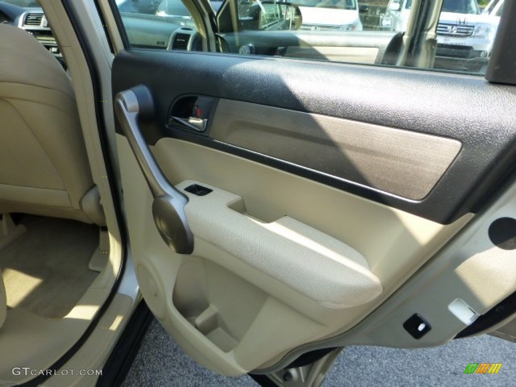 2009 CR-V LX - Borrego Beige Metallic / Ivory photo #14