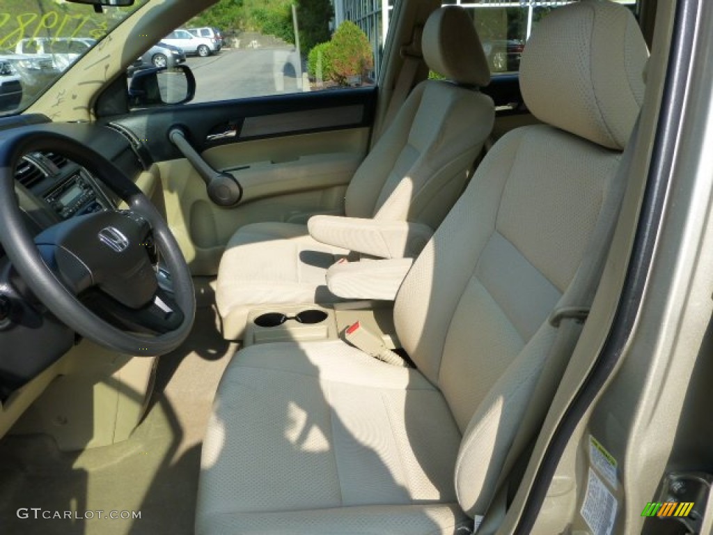 2009 CR-V LX - Borrego Beige Metallic / Ivory photo #15