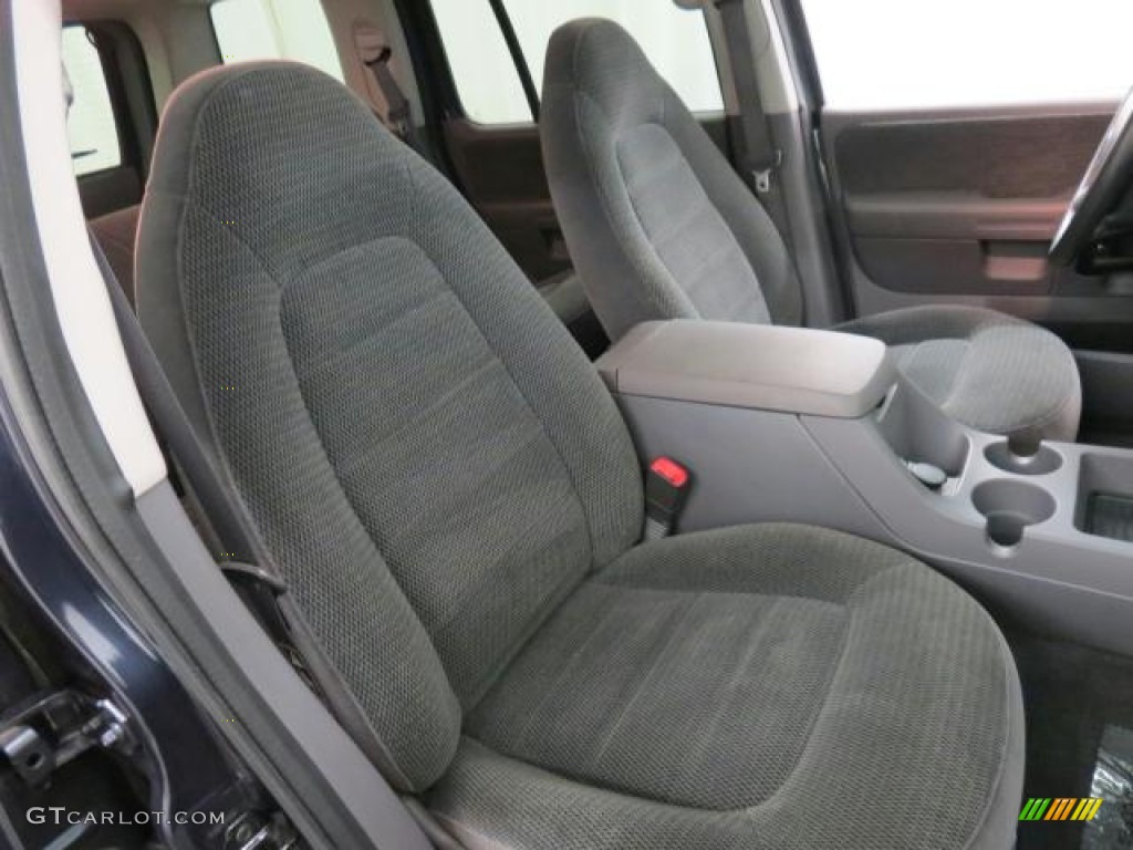 Graphite Interior 2002 Ford Explorer XLT Photo #68057381