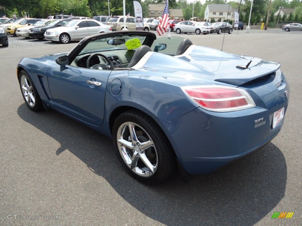 2007 Sky Roadster - Bluestone / Black photo #7