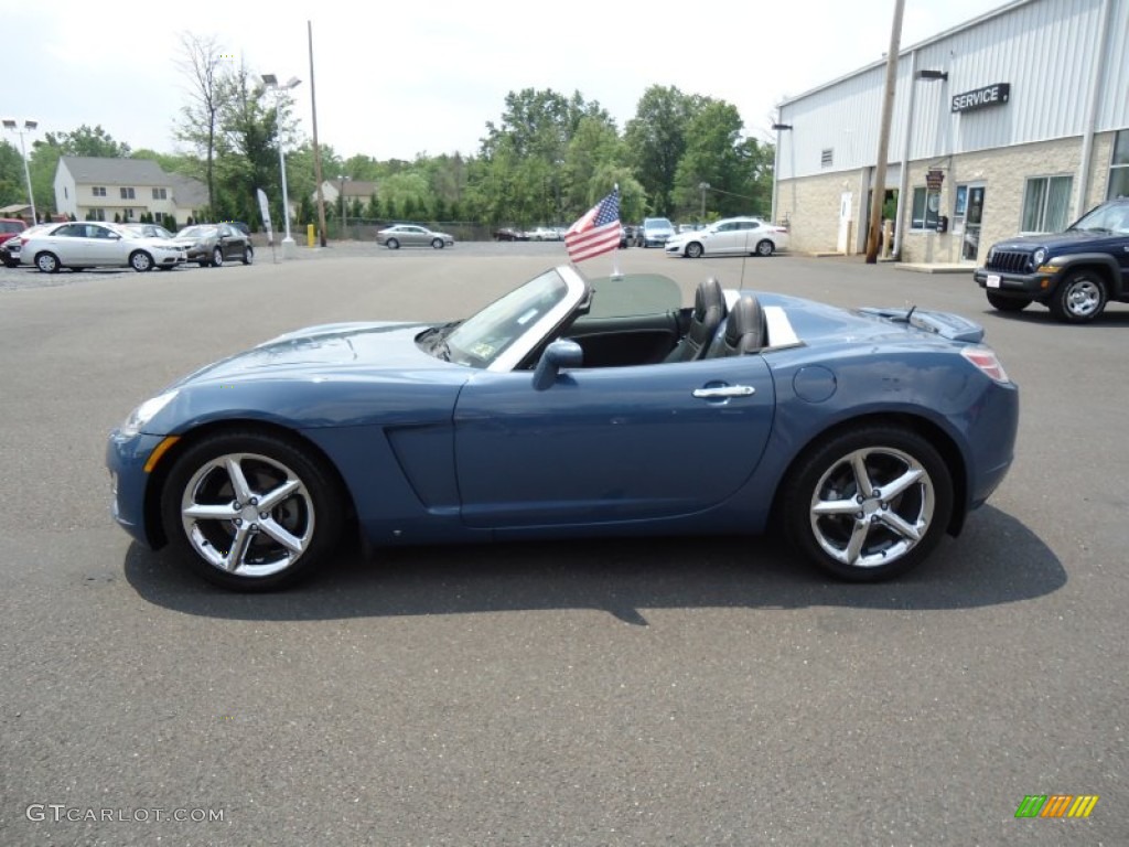 2007 Sky Roadster - Bluestone / Black photo #8