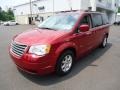 2008 Inferno Red Crystal Pearlcoat Chrysler Town & Country Touring  photo #2