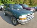 2000 Amazon Green Metallic Ford Ranger XL Regular Cab #68051386
