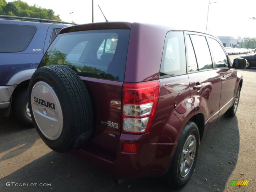 2006 Grand Vitara 4x4 - Shining Red Pearl / Black photo #2