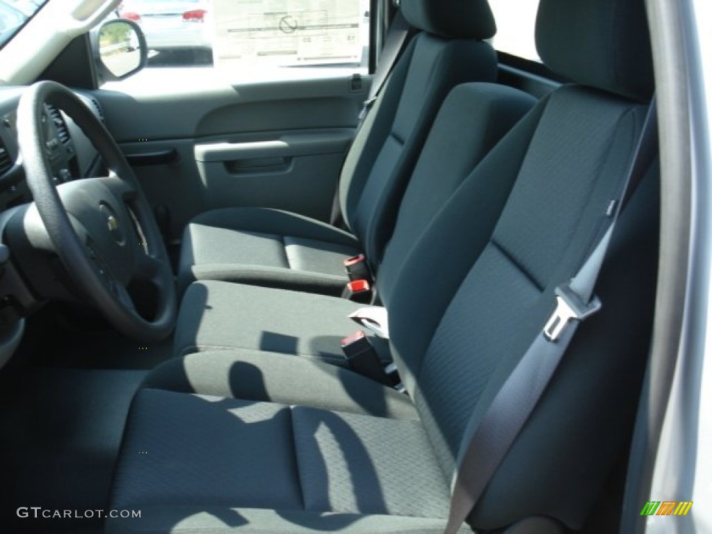 2012 Silverado 1500 Work Truck Regular Cab - Silver Ice Metallic / Dark Titanium photo #15