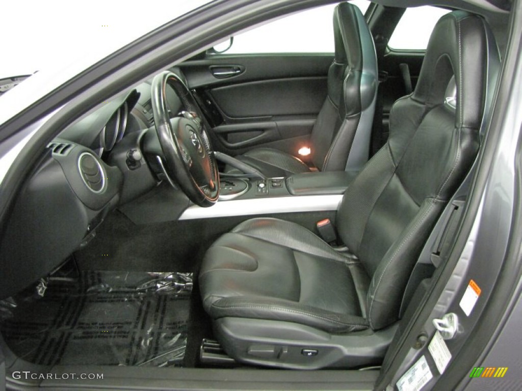 Black Interior 2004 Mazda RX-8 Grand Touring Photo #68061044
