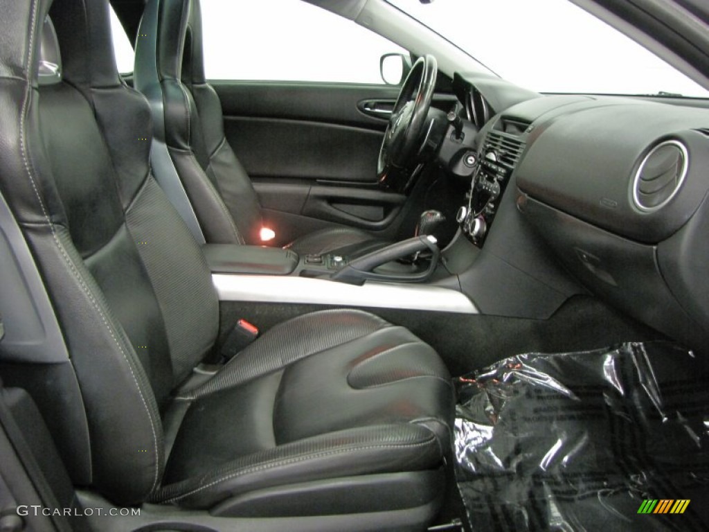 Black Interior 2004 Mazda RX-8 Grand Touring Photo #68061074