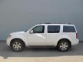 2009 White Frost Nissan Pathfinder LE 4x4  photo #2