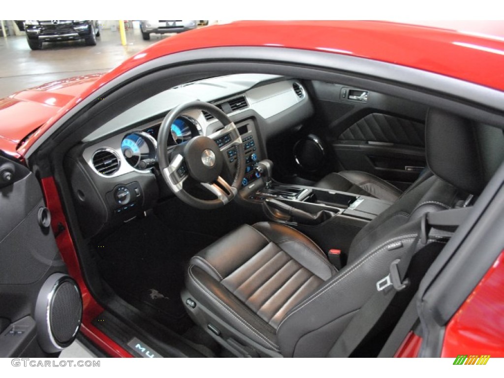 2011 Mustang V6 Premium Coupe - Red Candy Metallic / Charcoal Black photo #10