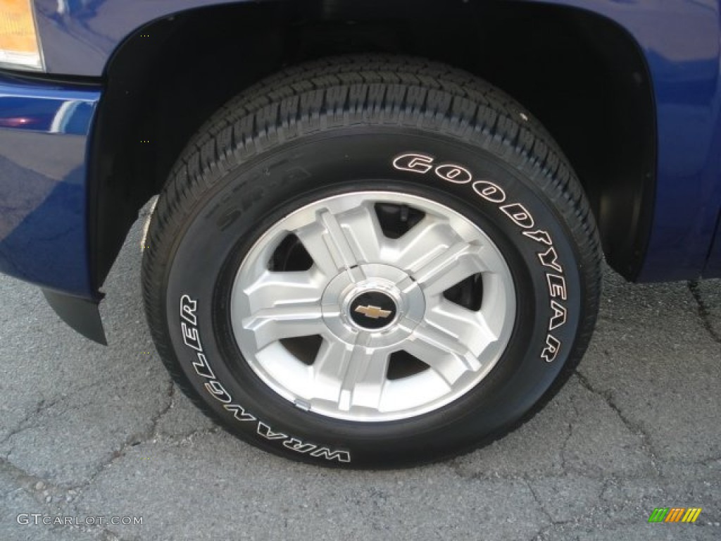 2011 Silverado 1500 LT Extended Cab 4x4 - Laser Blue Metallic / Ebony photo #11