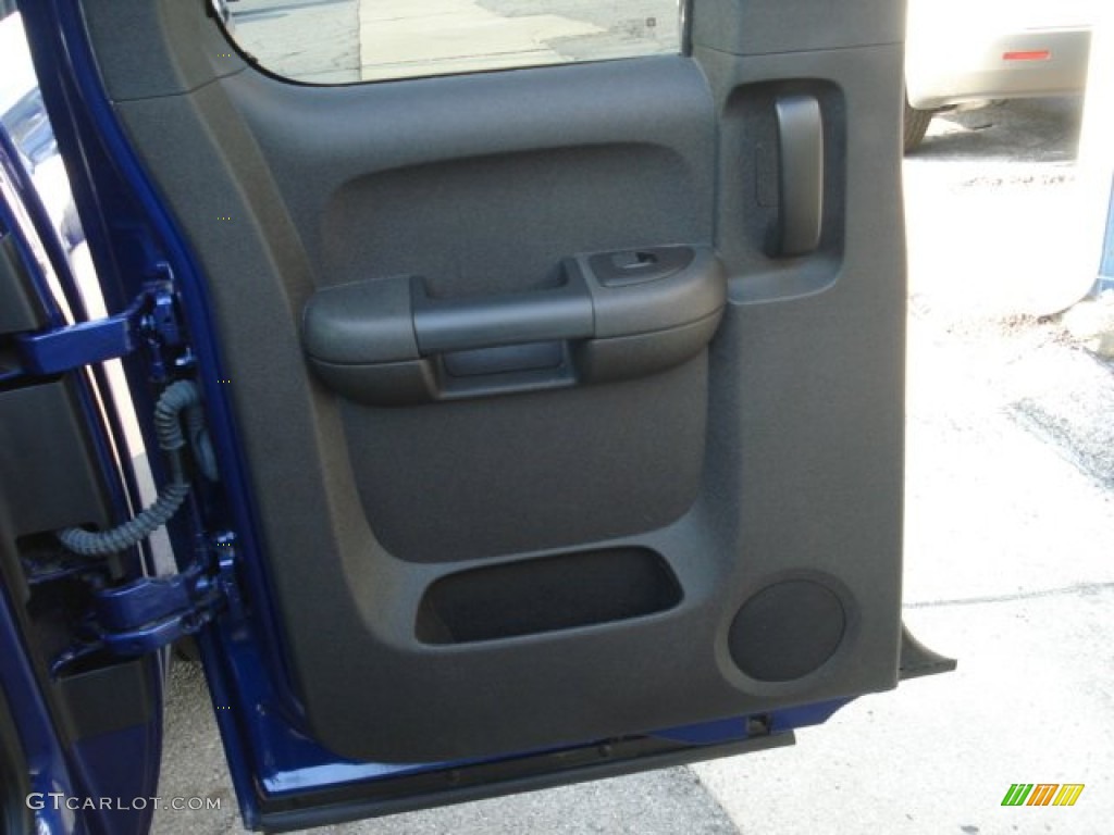 2011 Silverado 1500 LT Extended Cab 4x4 - Laser Blue Metallic / Ebony photo #18