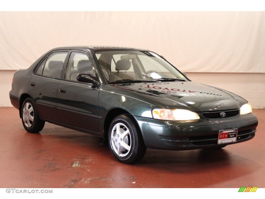 Woodland Green Pearl Toyota Corolla