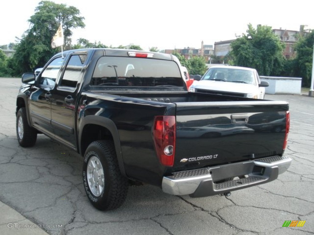 2008 Colorado LT Crew Cab 4x4 - Black / Ebony photo #5