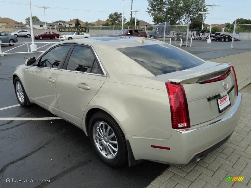 2009 CTS 4 AWD Sedan - Gold Mist / Cashmere/Cocoa photo #6