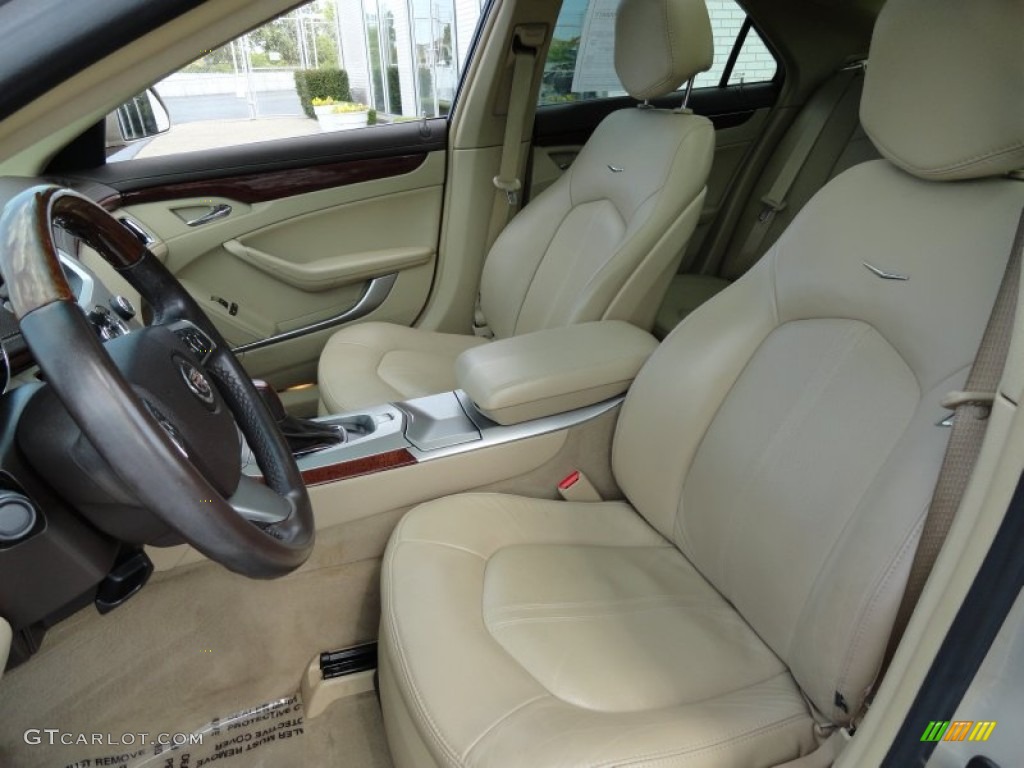 2009 CTS 4 AWD Sedan - Gold Mist / Cashmere/Cocoa photo #13