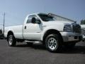 2006 Oxford White Ford F350 Super Duty XLT Regular Cab 4x4  photo #17