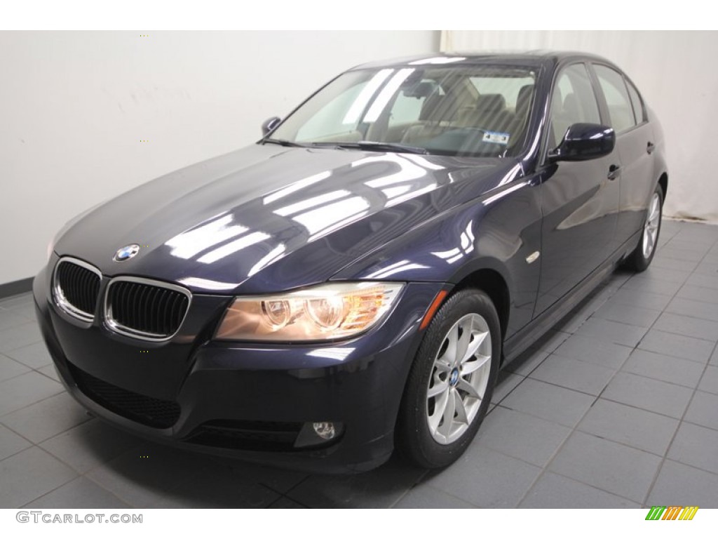 2010 3 Series 328i Sedan - Monaco Blue Metallic / Beige photo #8