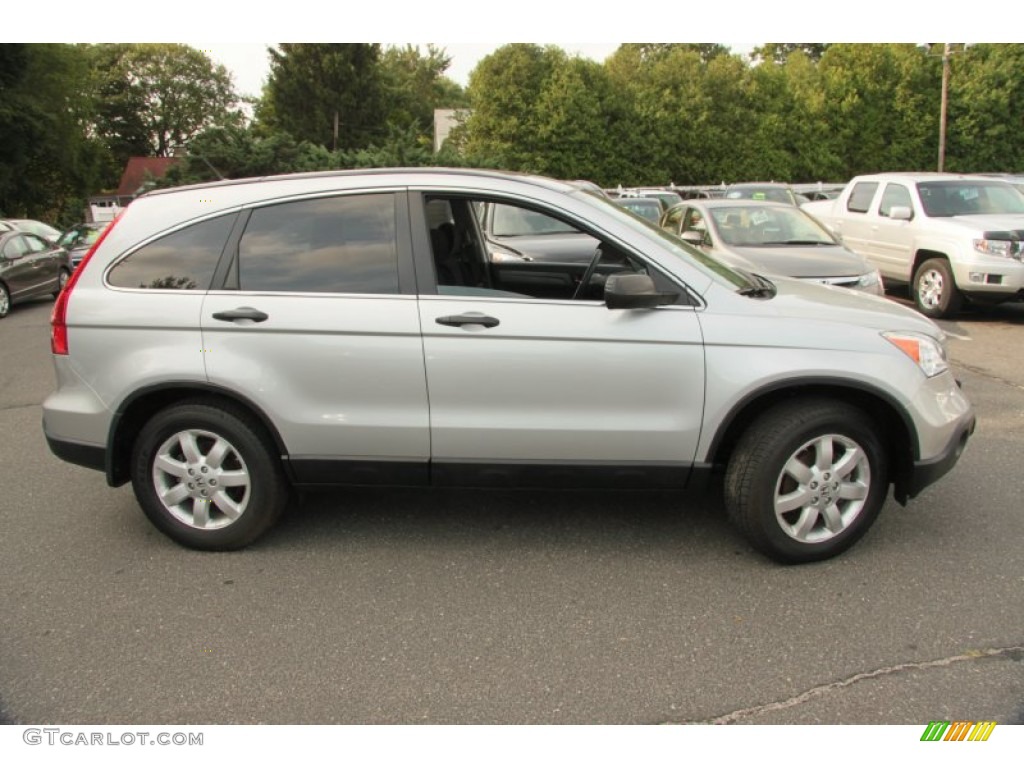 2009 CR-V EX 4WD - Alabaster Silver Metallic / Ivory photo #4