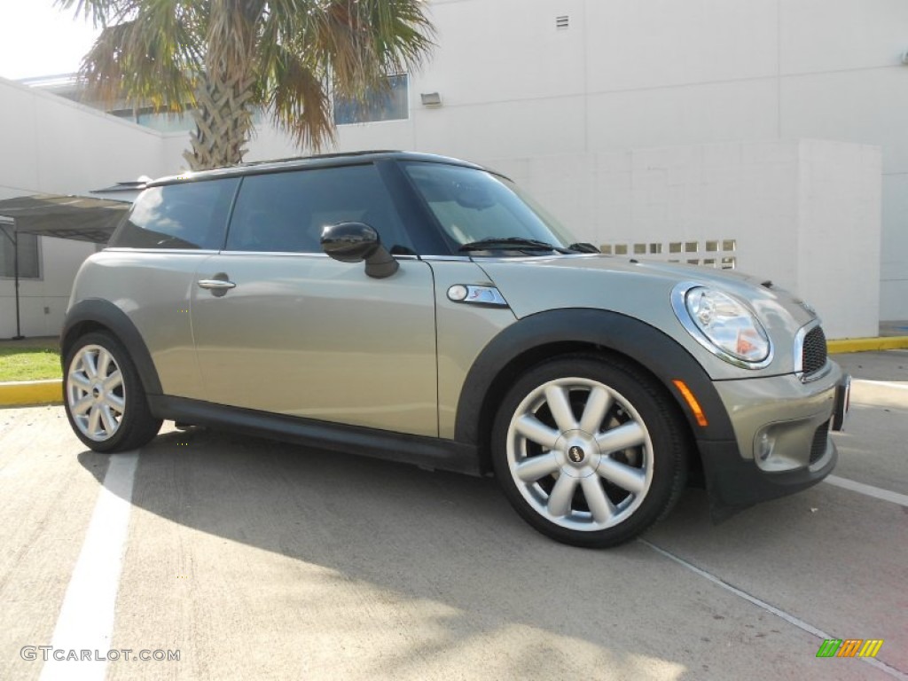 2008 Cooper S Hardtop - Sparkling Silver Metallic / Lounge Carbon Black photo #1