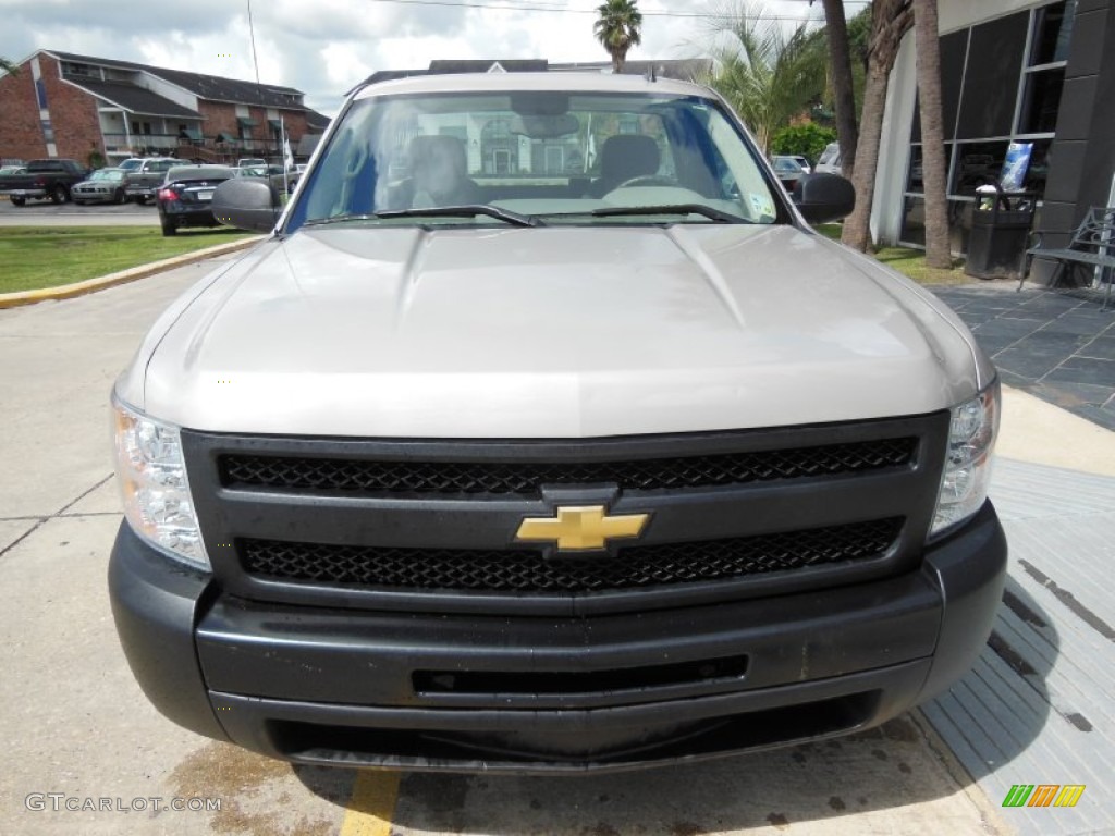 2009 Silverado 1500 Regular Cab - Silver Birch Metallic / Dark Titanium photo #2