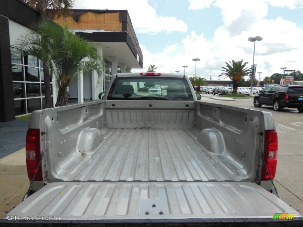 2009 Silverado 1500 Regular Cab - Silver Birch Metallic / Dark Titanium photo #4